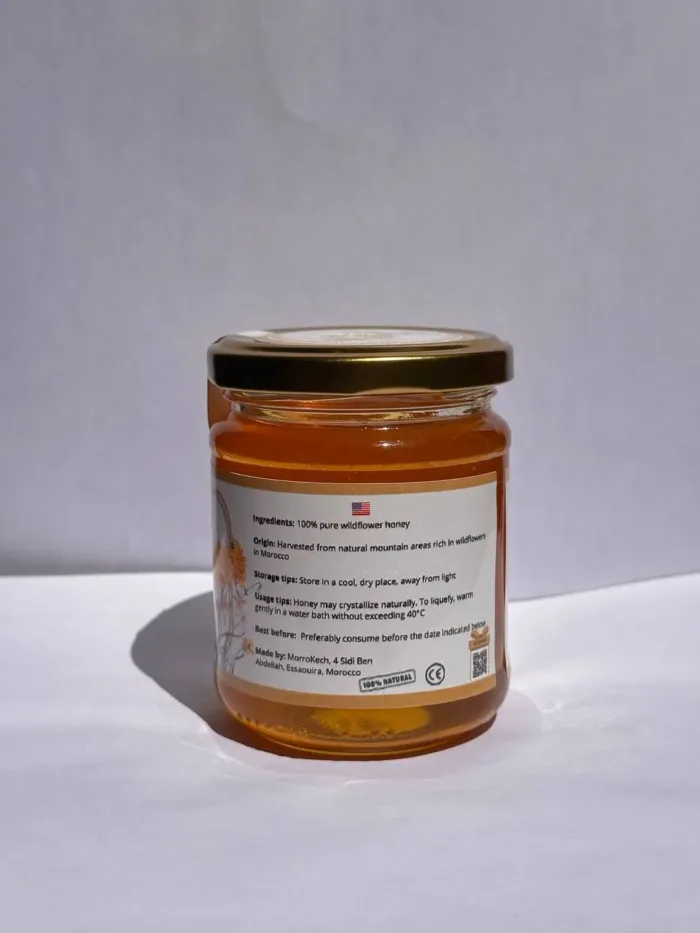 Miel fleurs sauvages Morrokech1