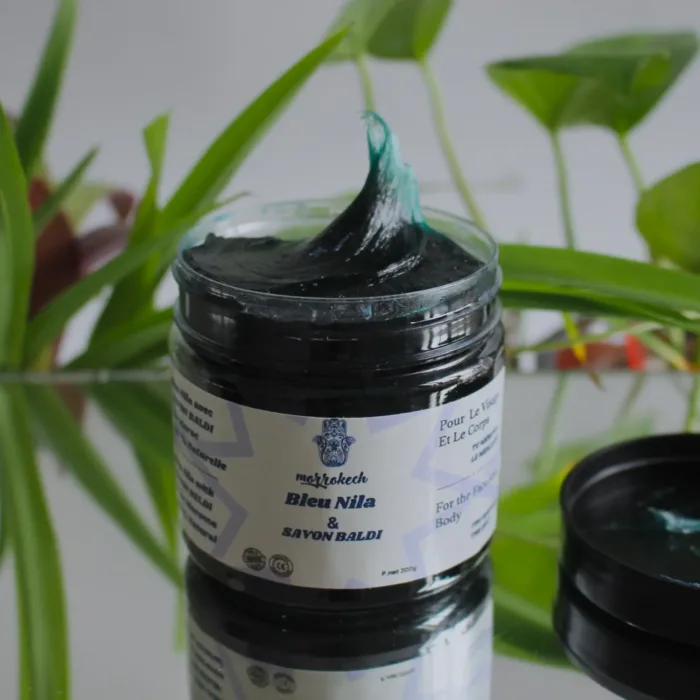 Savon Beldi au Nila Bleu - Soin Purifiant et Éclaircissant | 200g Morrokech 3