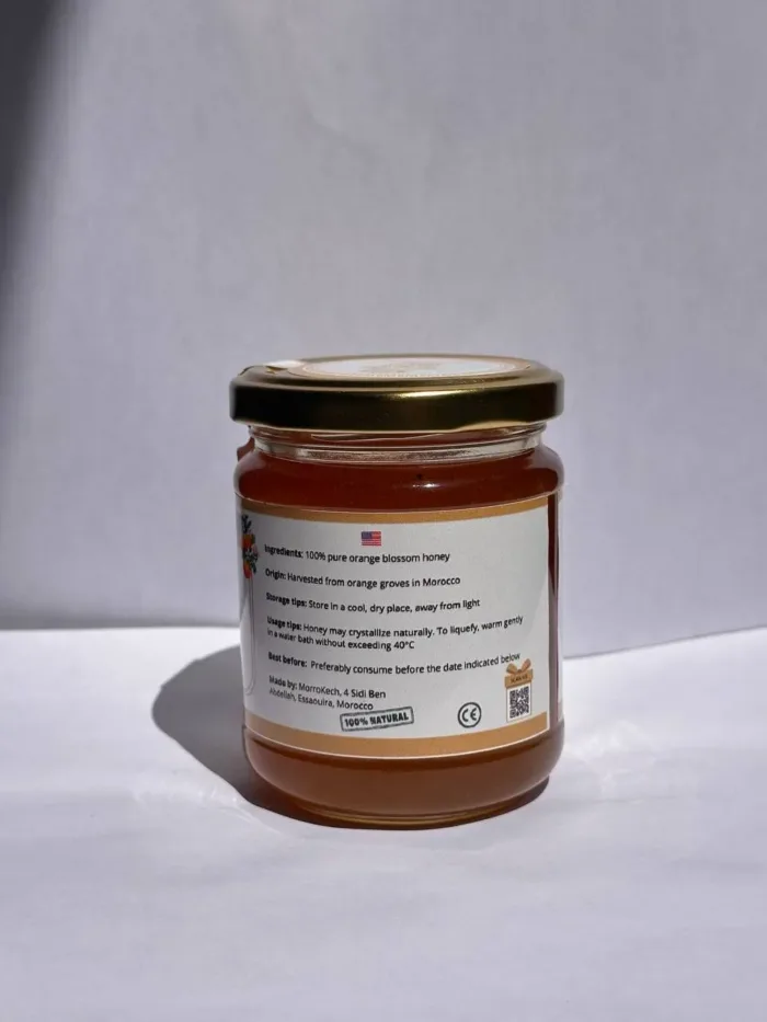 Miel d'orange fleur d'oranger Morrokech1