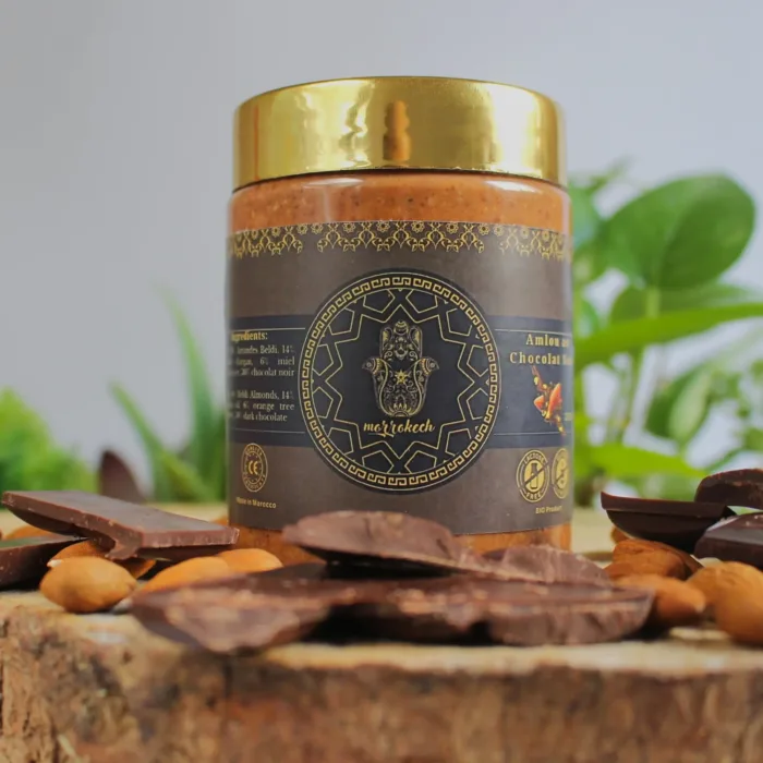 Amlou Chocolat noir amandes MorroKech 1