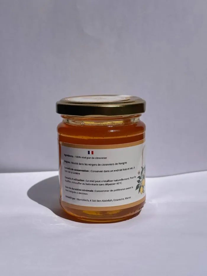 Miel de citron Morrokech 2